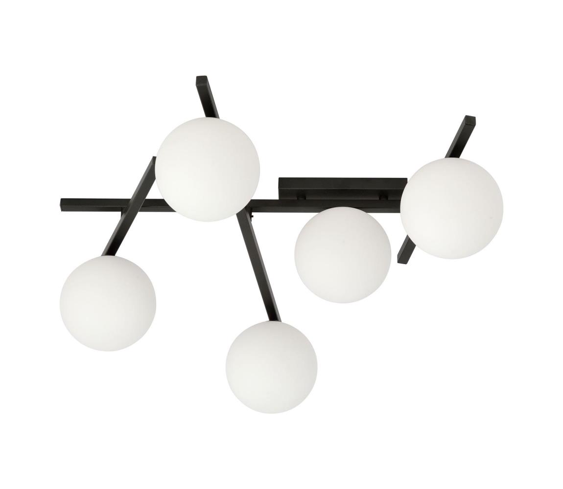 EMIBIG Stropní svítidlo SMART 5xE14/10W/230V černá/bílá 1103/5