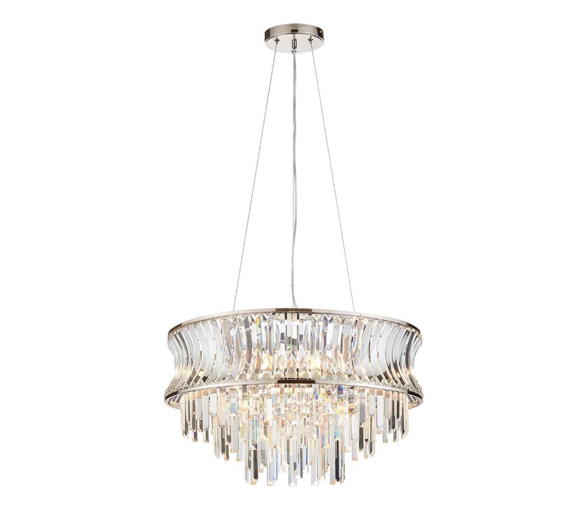 Endon 104530 - Lustr na řetězu 9xE14/6W/230V lesklý chrom 104530