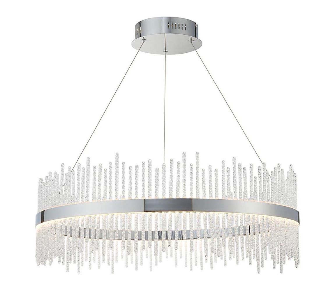 Endon 107108 - LED Lustr na lanku LED/56W/230V 3000K lesklý chrom 107108