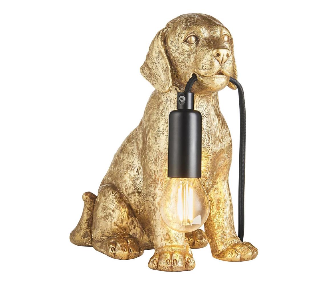 Endon 107364 - Stolní lampa PUPPY 1xE14/7W/230V zlatá 107364