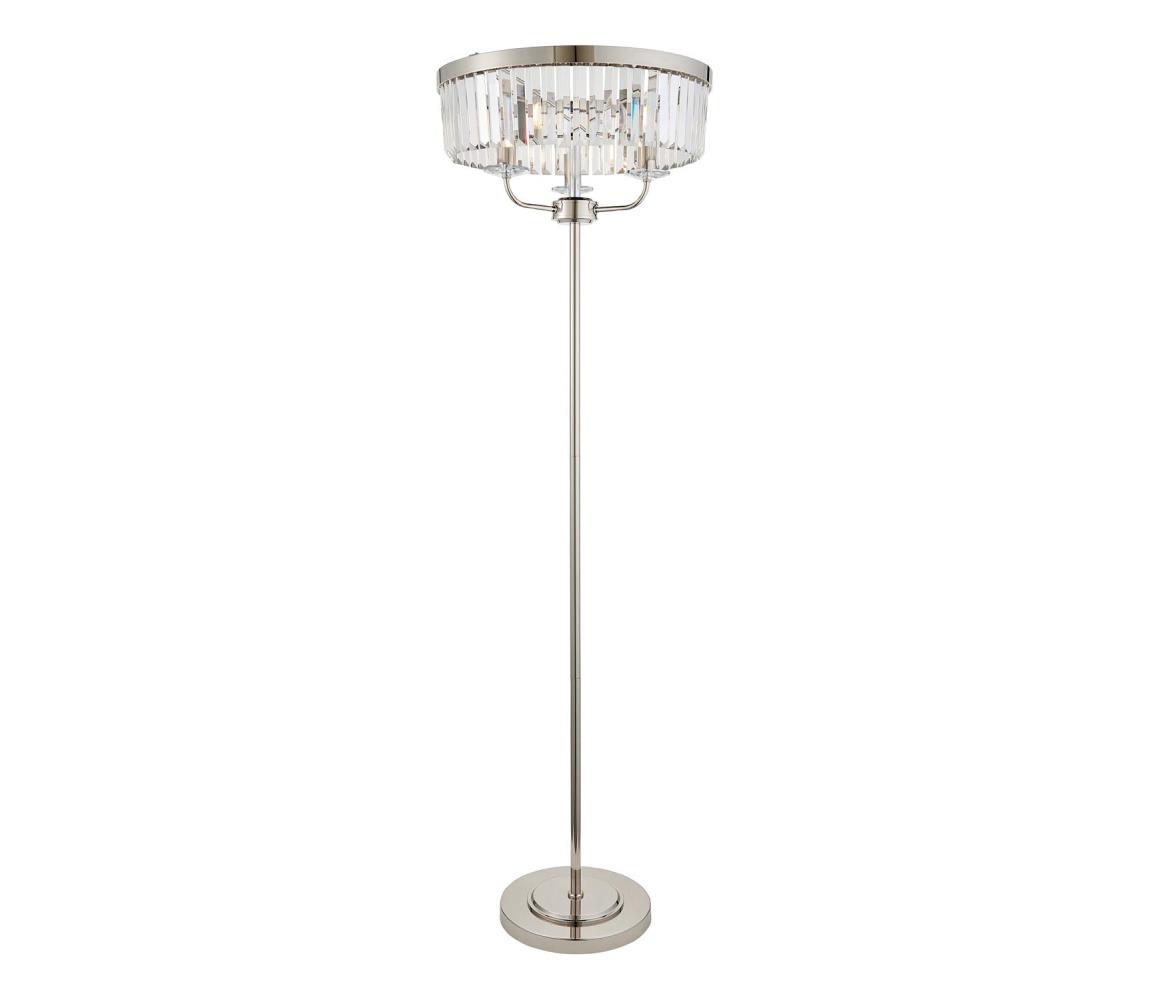 Endon 108103 - Stojací lampa CHESTERFIELD 3xE14/6W/230V lesklý chrom 108103