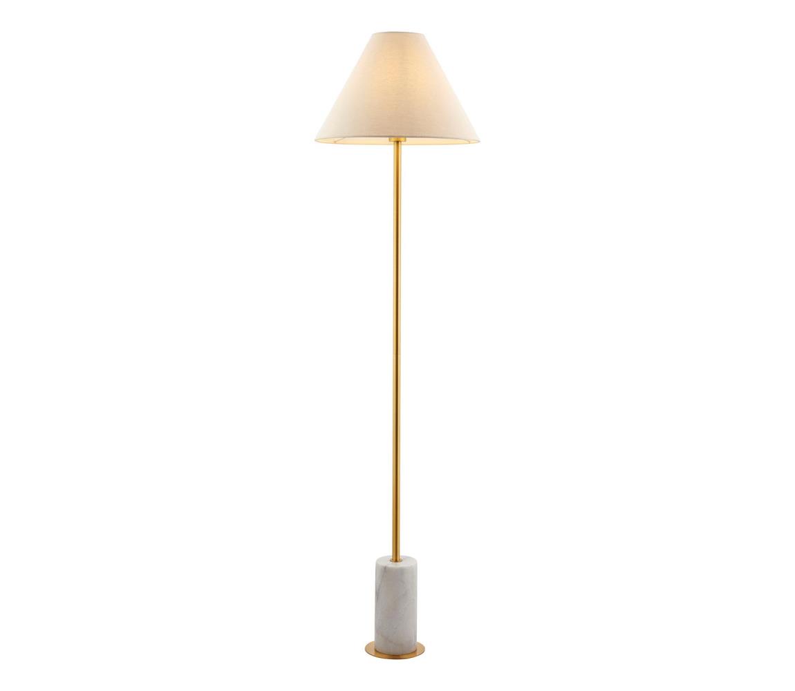 Endon 114209 - Stojací lampa 1xE27/10W/230V béžová/zlatá 114209