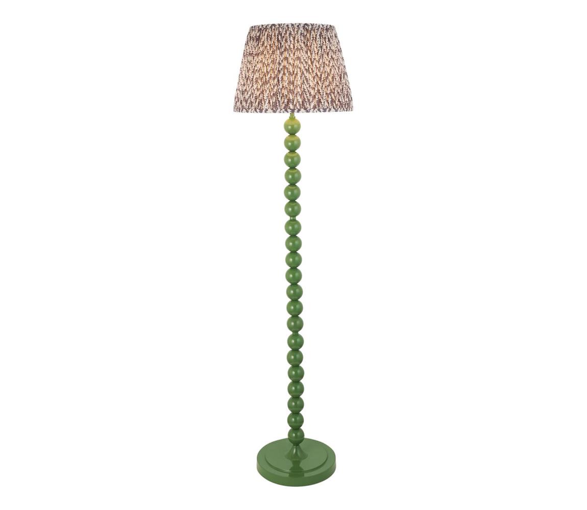 Endon 114634 - Stojací lampa HIGGLEDY 1xE27/10W/230V zelená/šedá 114634
