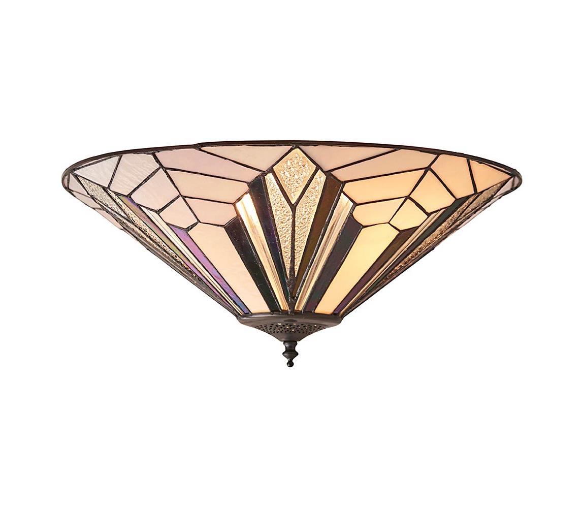 Endon 63935 - Stropní svítidlo Tiffany ASTORIA 2xE27/60W/230V pr. 48 cm 63935