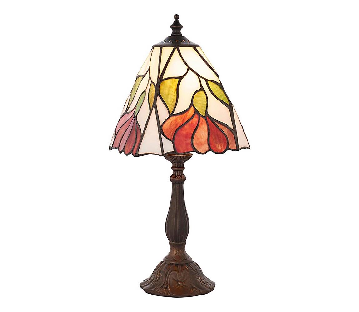 Endon 63963 - Stolní lampa Tiffany BOTANICA 1xE14/40W/230V pr. 16 cm 63963