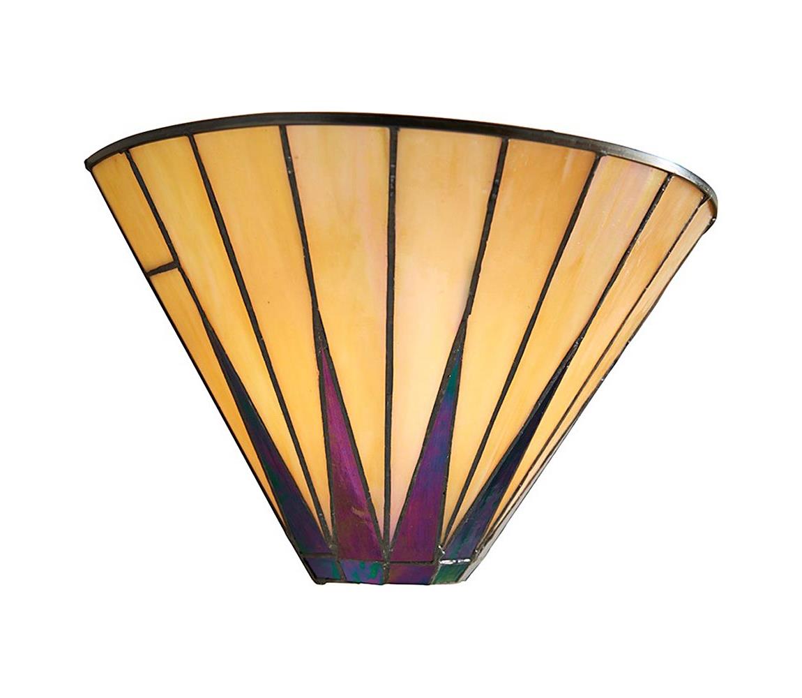 Endon 64046 - Nástěnné svítidlo Tiffany DARK STAR 1xE14/40W/230V 64046