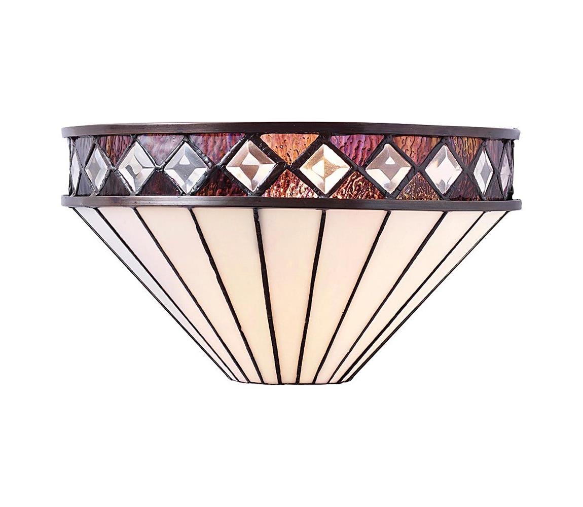 Endon 64149 - Nástěnné svítidlo Tiffany FARGO 1xE14/40W/230V 64149