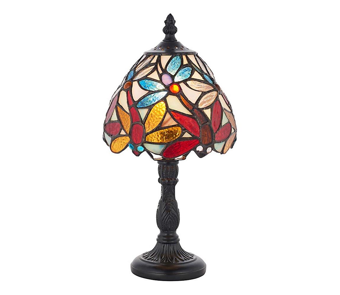 Endon 64246 - Stolní lampa Tiffany LORETTE 1xE14/40W/230V pr. 15 cm 64246
