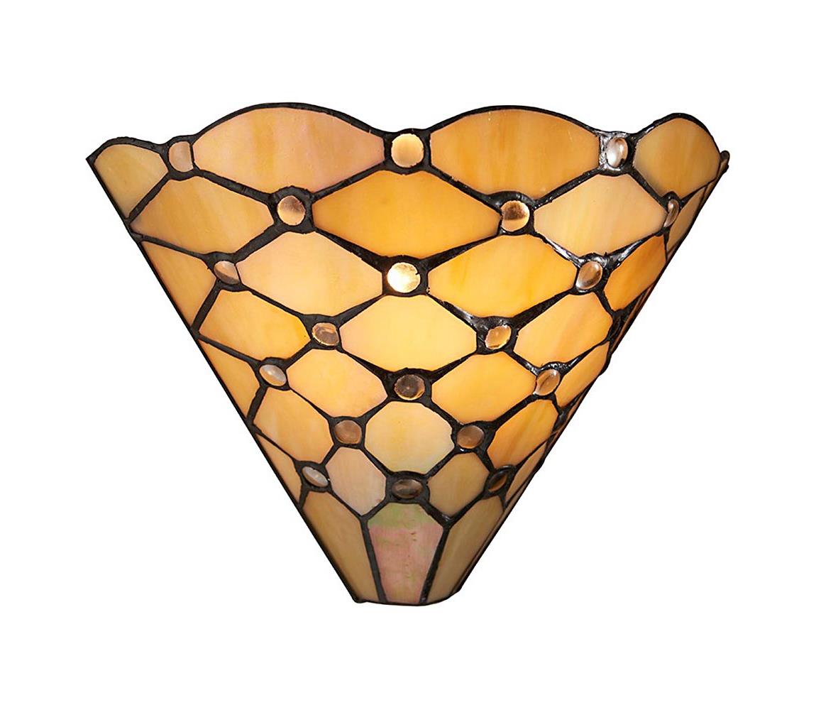 Endon 64302 - Nástěnné svítidlo Tiffany PEARL 1xE14/40W/230V 64302