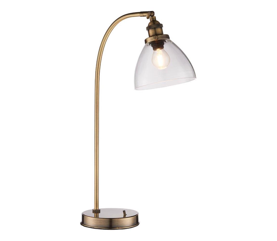 Endon 77859 - Stolní lampa HANSEN 1xE14/40W/230V mosaz 77859