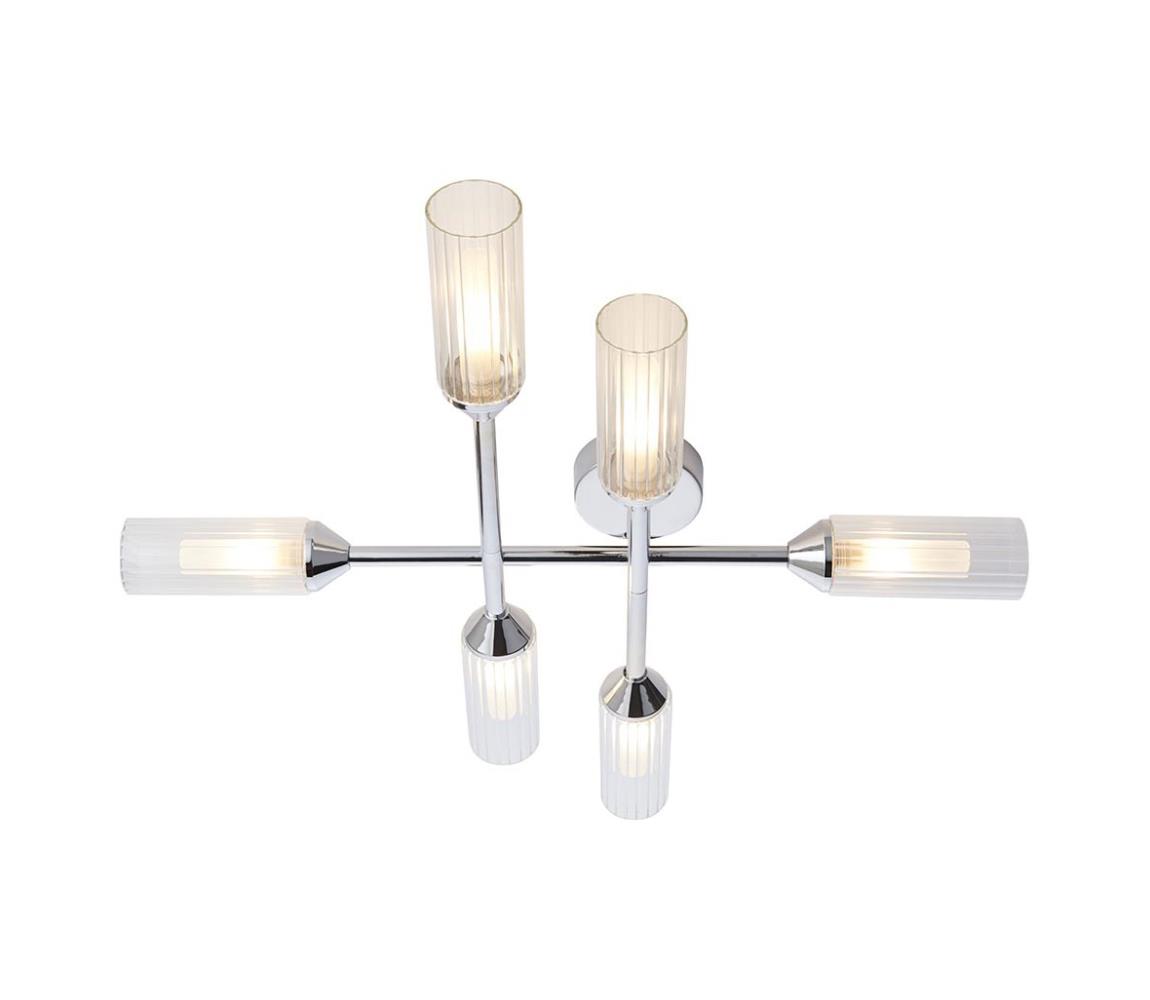 Endon 95045 - Koupelnový přisazený lustr NATORI 6xG9/3W/230V IP44 lesklý chrom 95045
