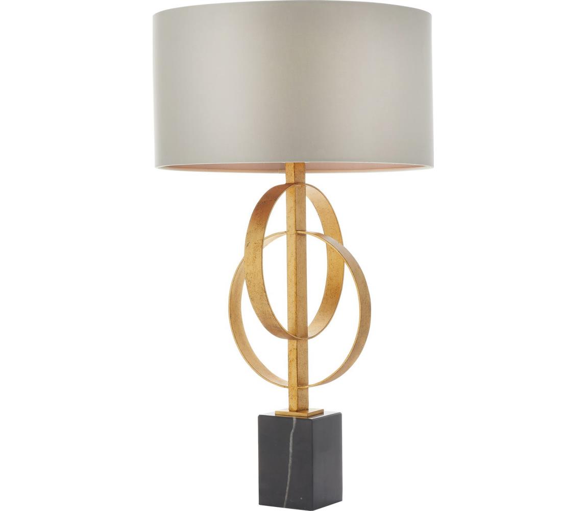 Endon 95213 - Stolní lampa 1xE27/10W/230V šedá/mosaz/černá 95213