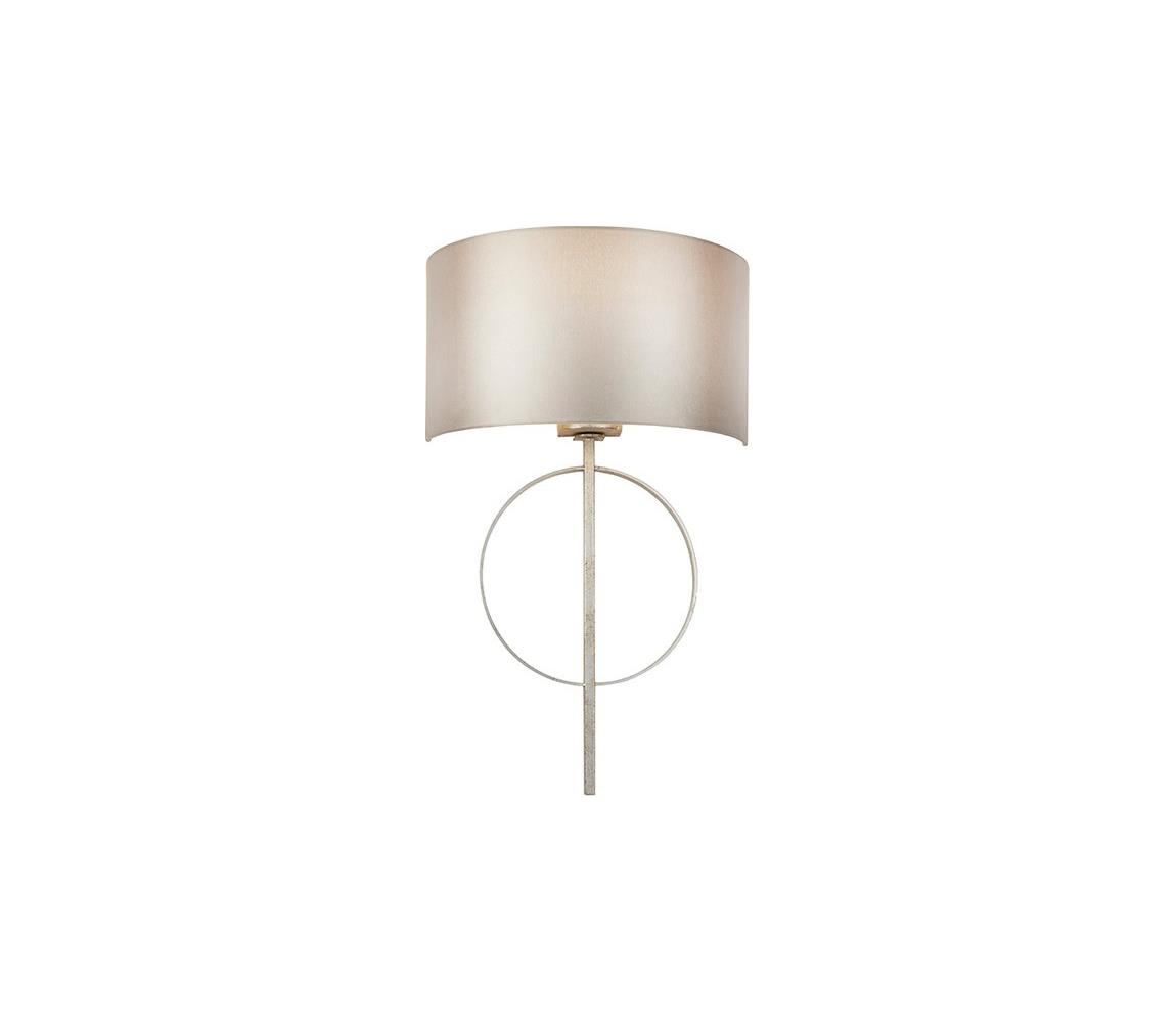 Endon 95214 - Nástěnná lampa 1xE27/10W/230V šedá 95214