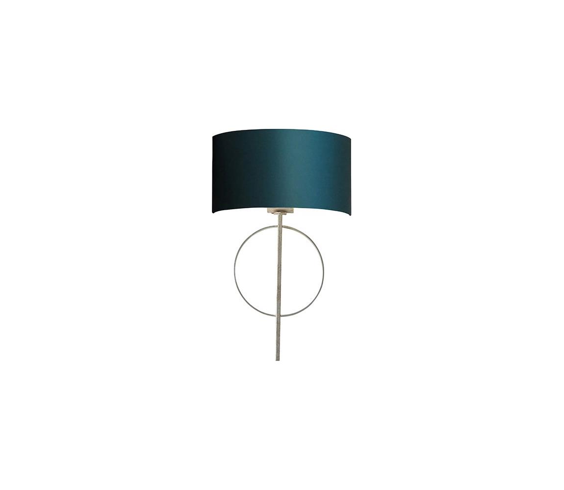 Endon 95222 - Nástěnná lampa 1xE27/10W/230V modrá/šedá 95222