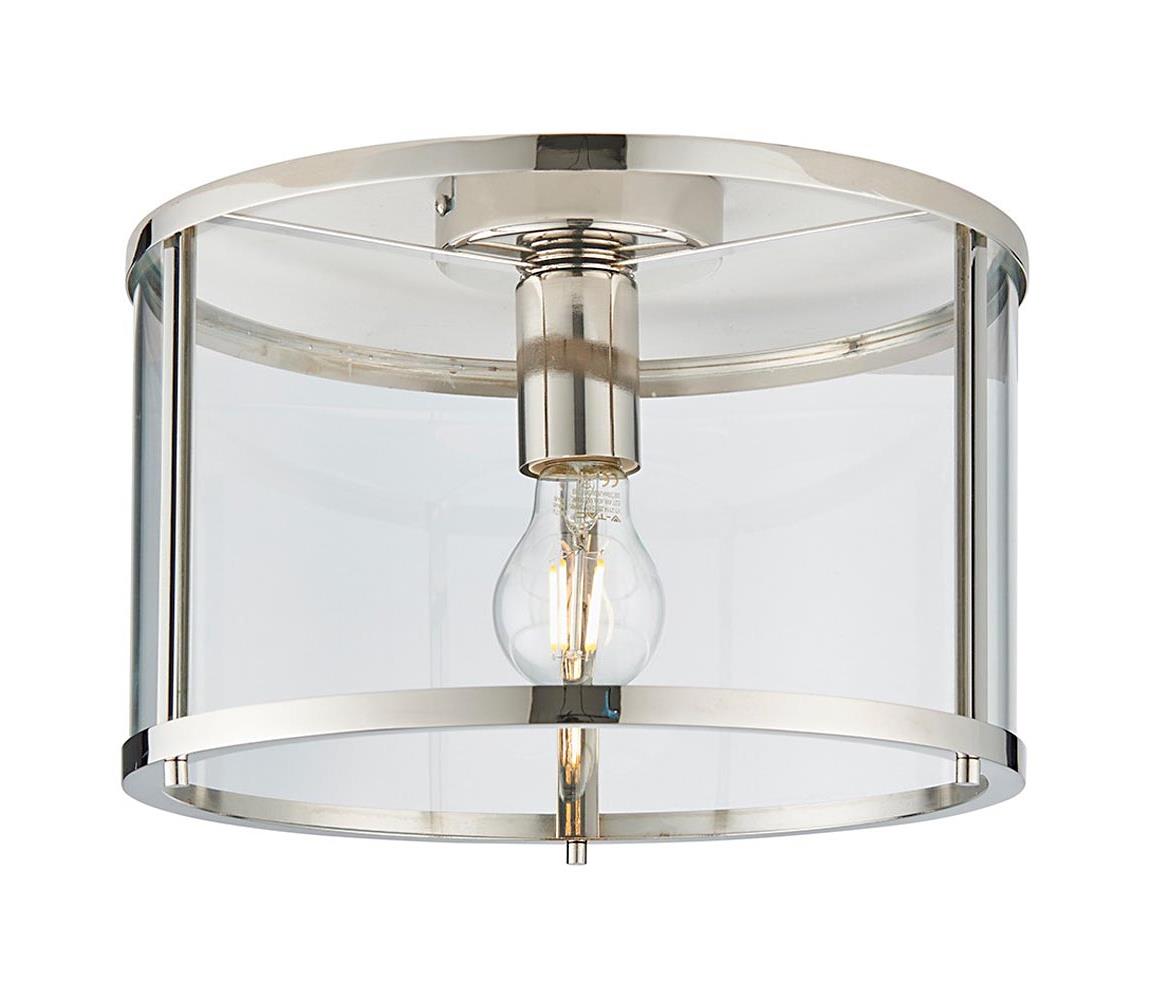 Endon 96150 - Stropní svítidlo HOPTON 1xE27/10W/230V lesklý chrom 96150