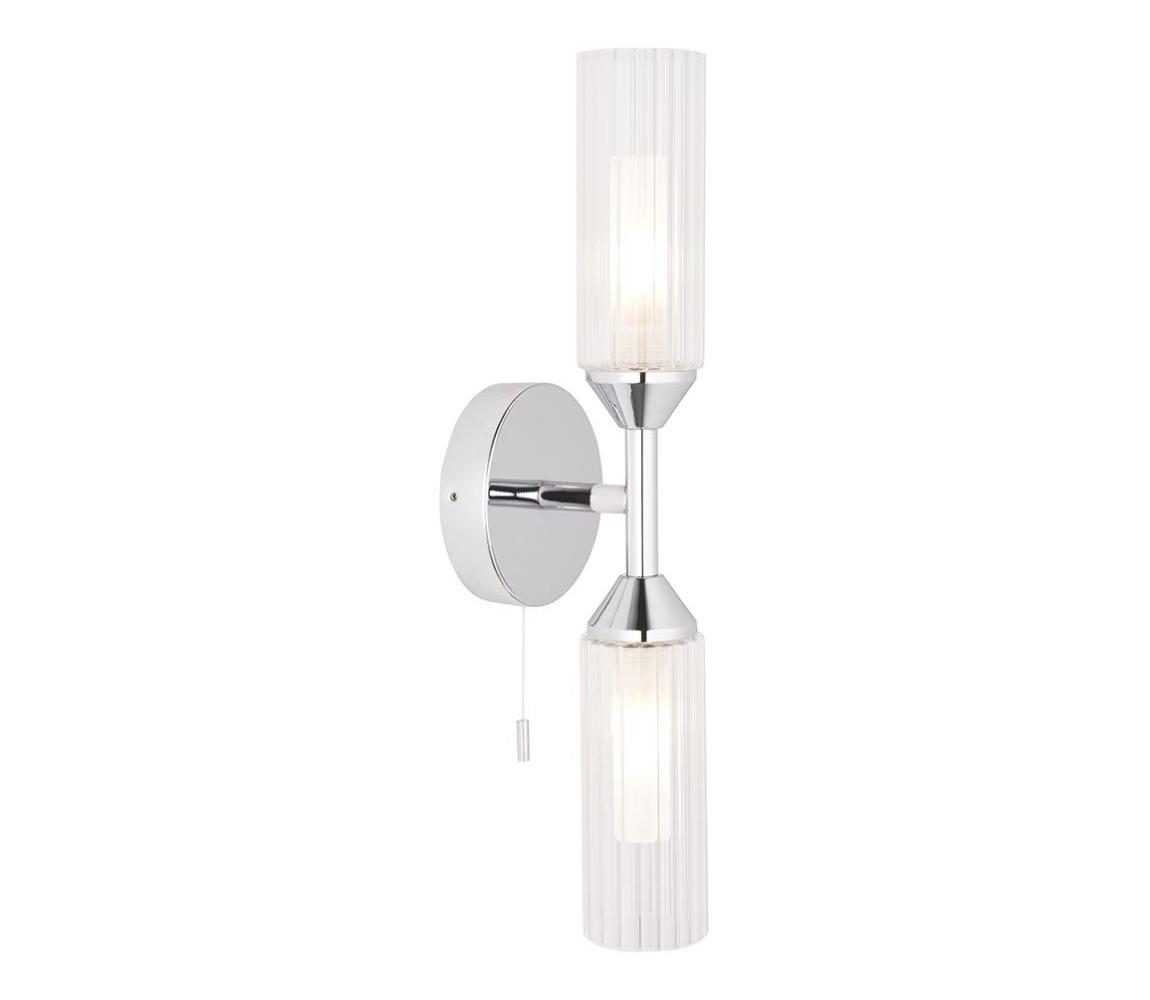 Endon 97172 - Koupelnové nástěnné svítidlo NATORI 2xG9/3W/230V IP44 lesklý chrom 97172