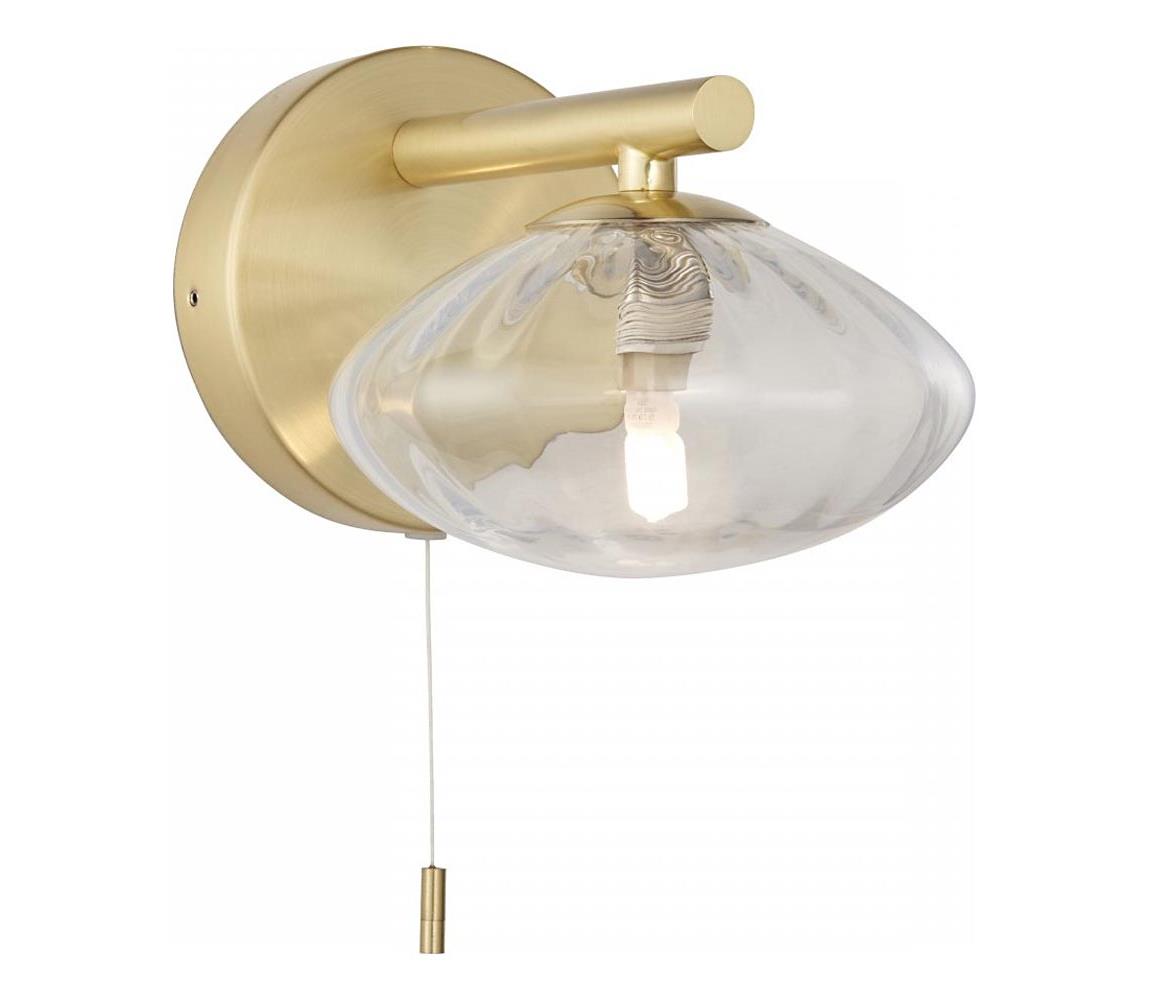 Endon 97182 - Koupelnové nástěnné svítidlo MOBIAS 1xG9/3W/230V IP44 mosaz 97182