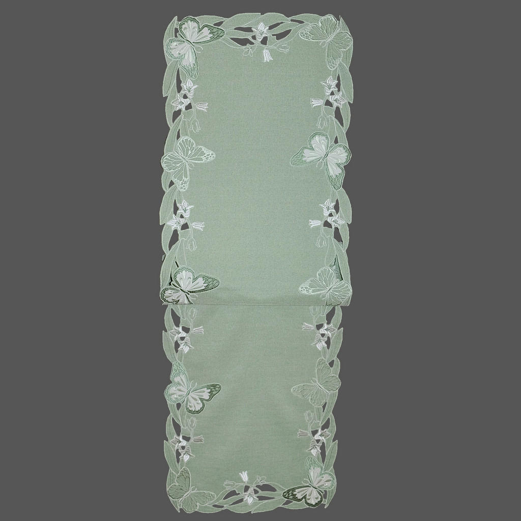 Esposa BĚHOUN NA STŮL, 40/140 cm, mátově zelená