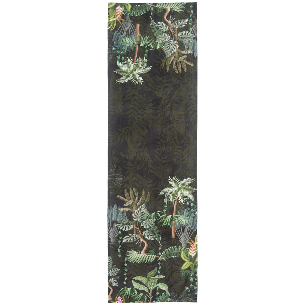 Esposa BĚHOUN NA STŮL, 45/150 cm, zelená, černá