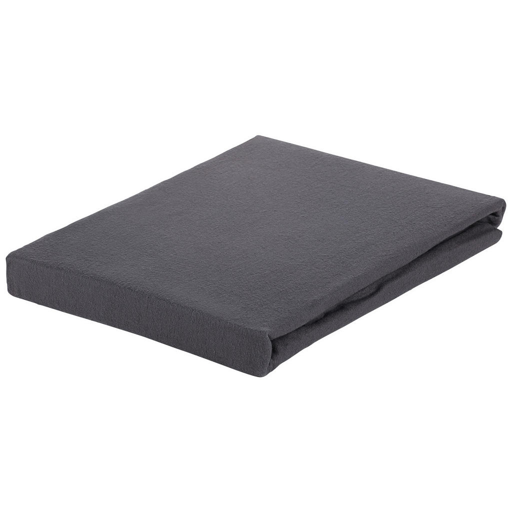 Esposa ELASTICKÉ PROSTĚRADLO, biber, antracitová, 100/200 cm