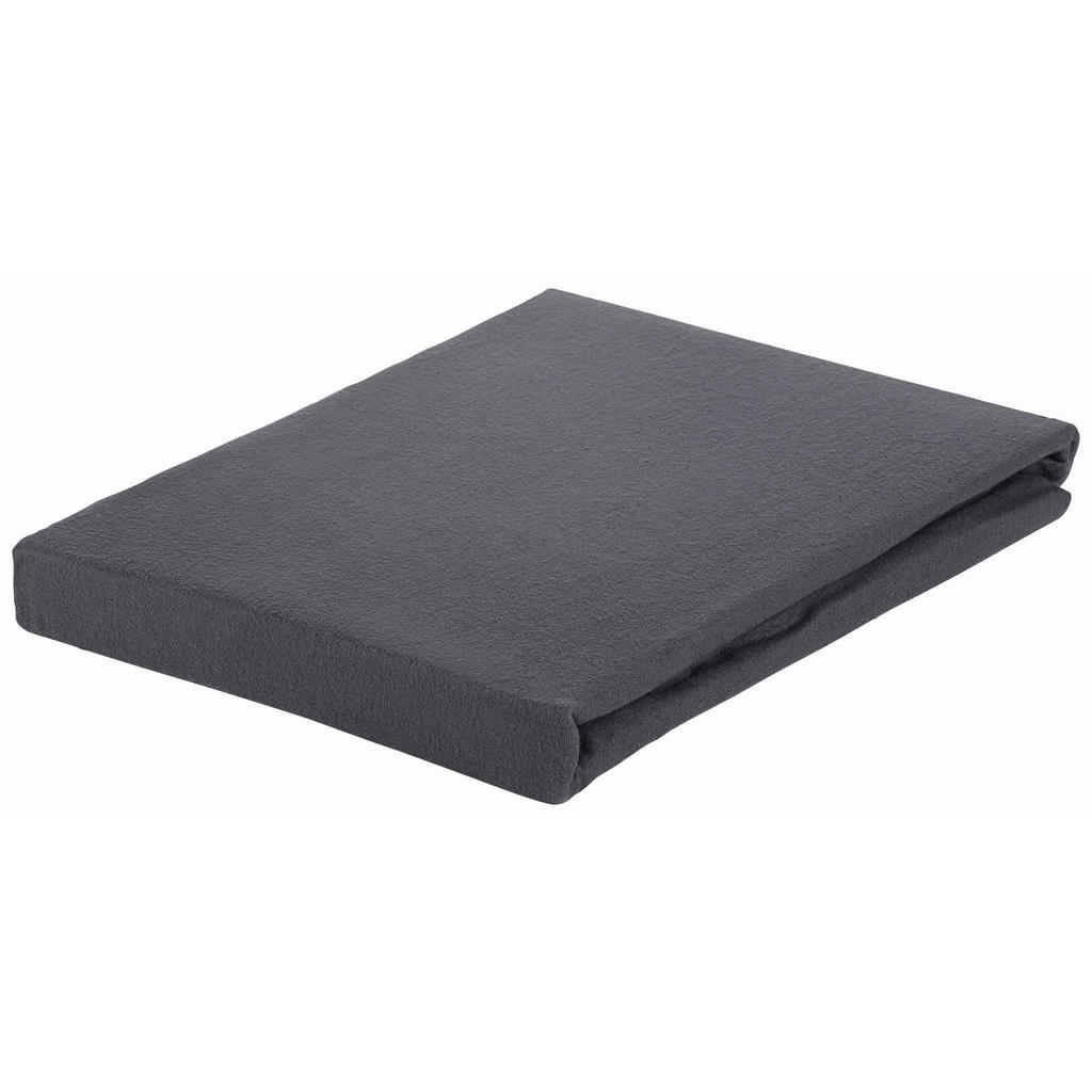 Esposa ELASTICKÉ PROSTĚRADLO, biber, antracitová, 180-200/200 cm