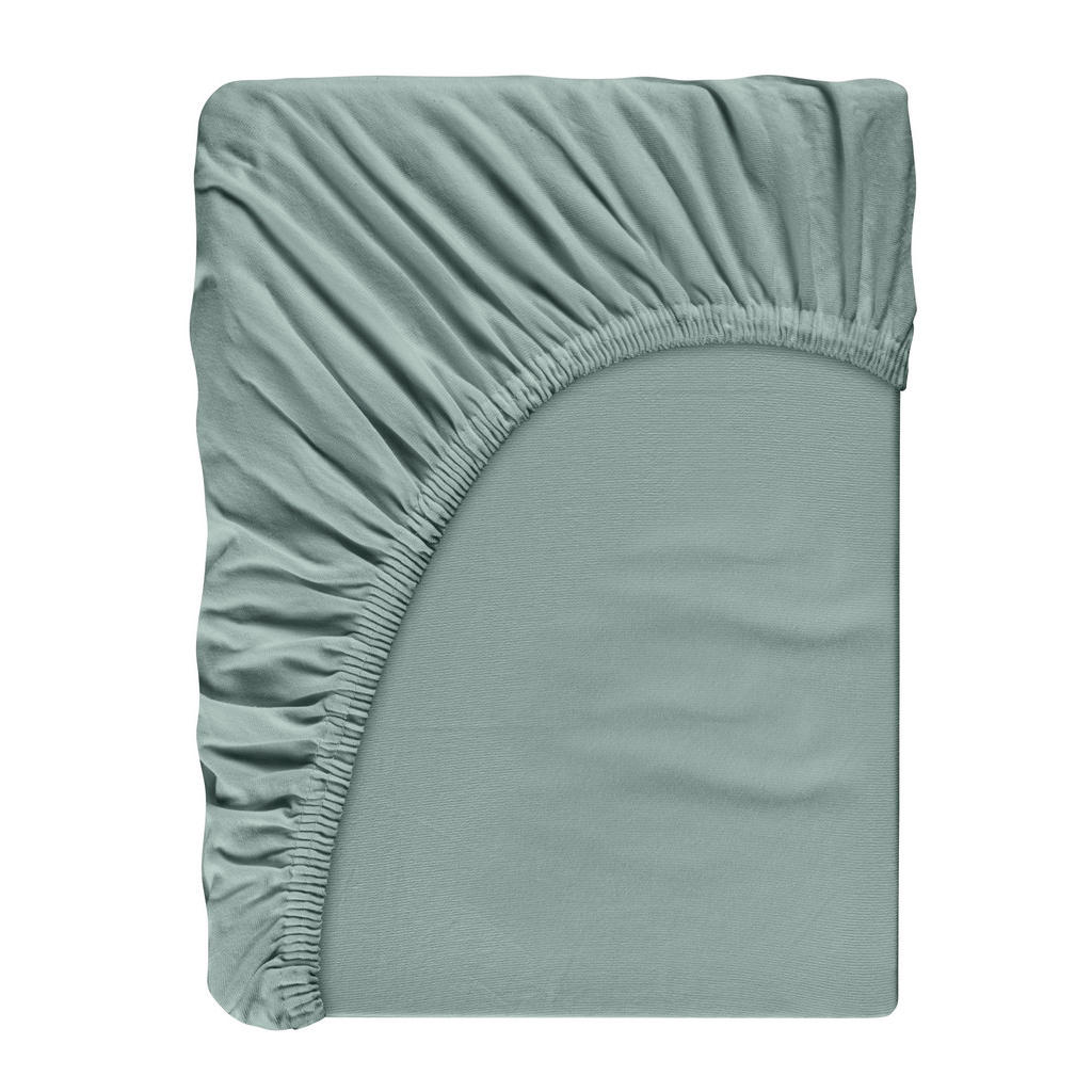 Esposa ELASTICKÉ PROSTĚRADLO, zelená, 150/200 cm