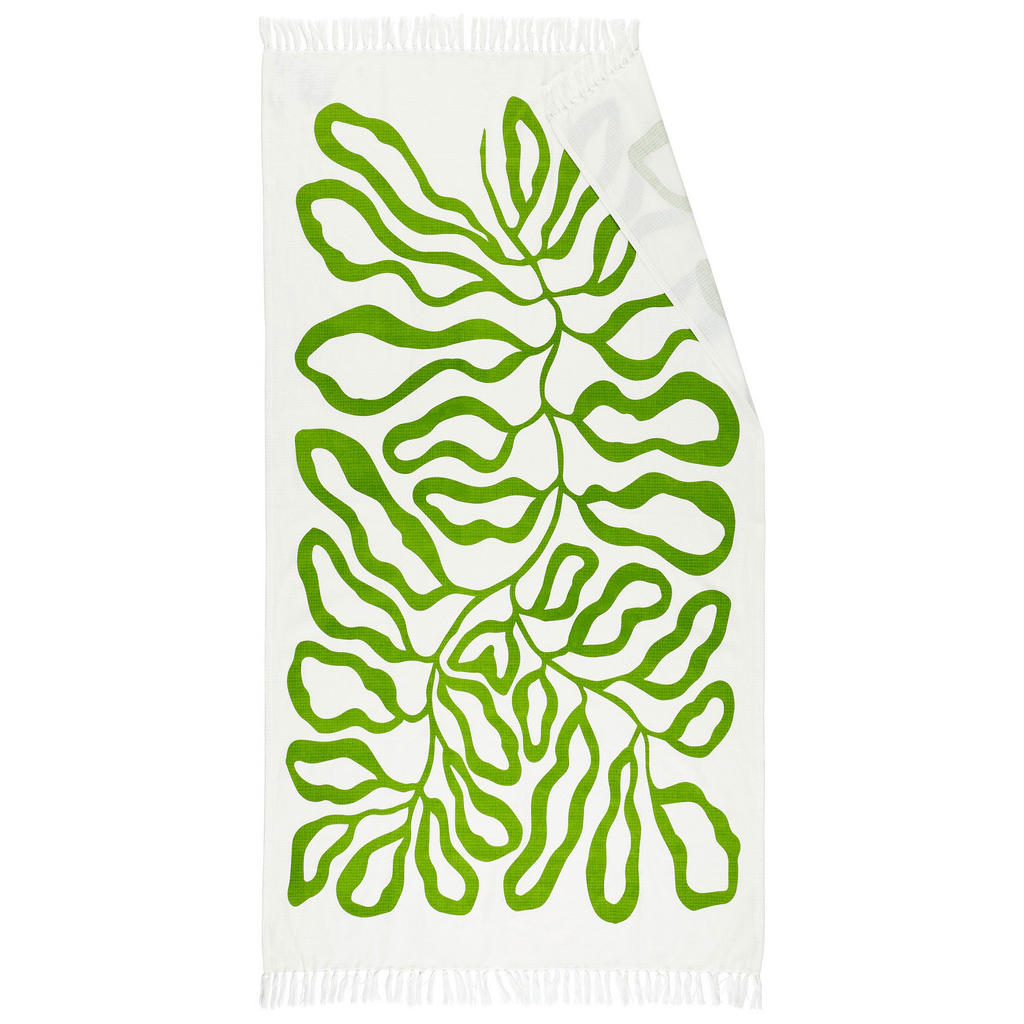 Esposa OSUŠKA NA PLÁŽ, 100/180 cm, zelená