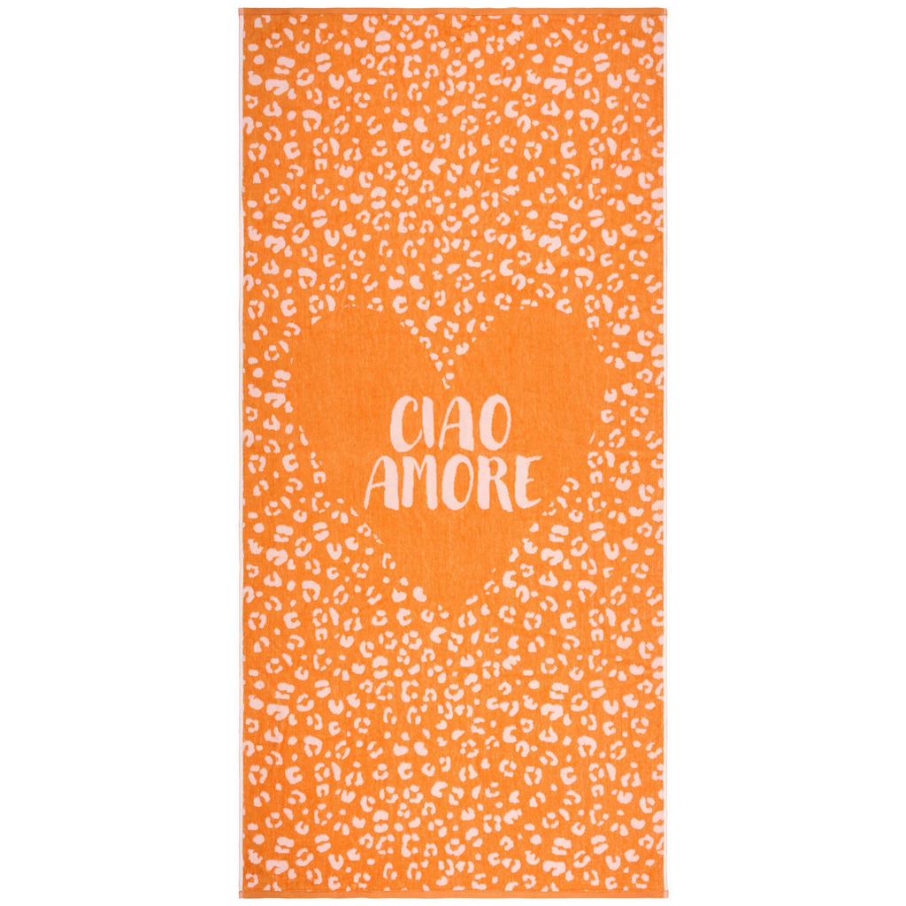 Esposa OSUŠKA NA PLÁŽ, 90/180 cm, korály