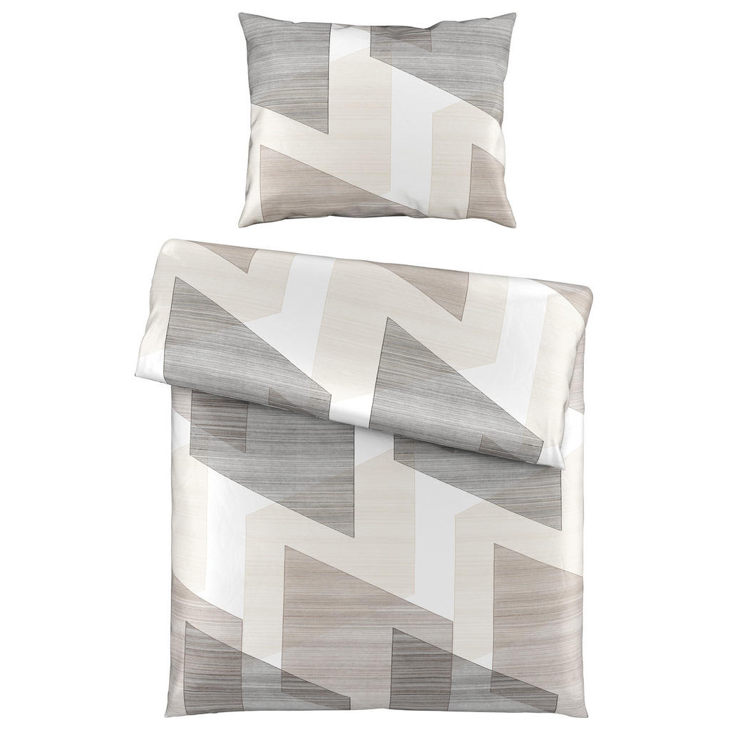 Esposa POVLEČENÍ, satén, šedá, 140/200 cm 1