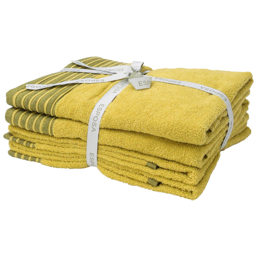 Esposa SADA RUČNÍKŮ A OSUŠEK, žlutá