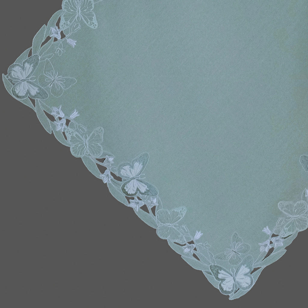 Esposa UBRUS, 85/85 cm, mátově zelená