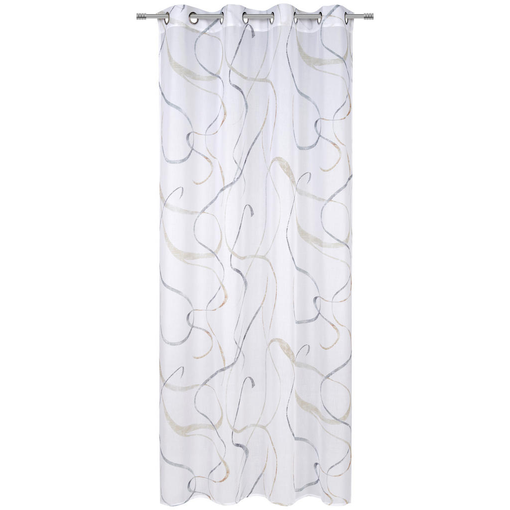 Esposa ZÁVĚS S OČKY, poloprůhledné, 140/245 cm 2