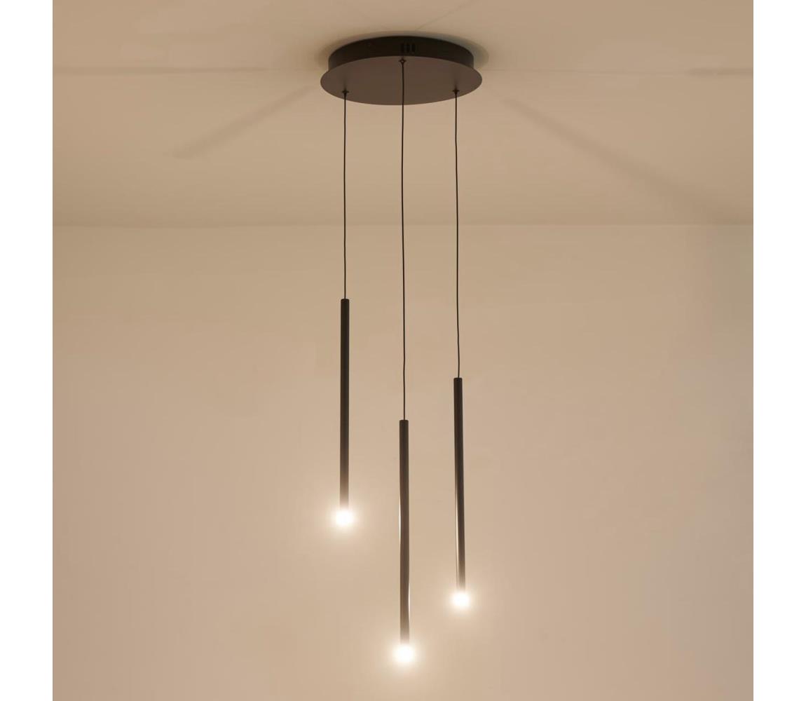 Eurolamp LED Lustr na lanku CASCADE LED/6W/230V 3000K pr. 30 cm 144-16082
