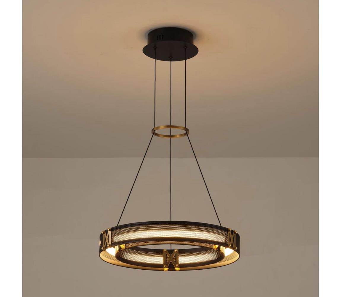 Eurolamp LED Lustr na lanku LUIS LED/21W/230V 3000K 42x120 cm 144-17040