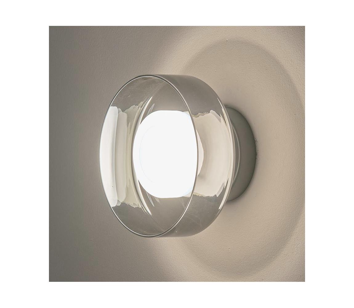 Eurolamp LED Nástěnné svítidlo NIMBUS LED/8W/230V 3000K černá/kouřová 144-18012