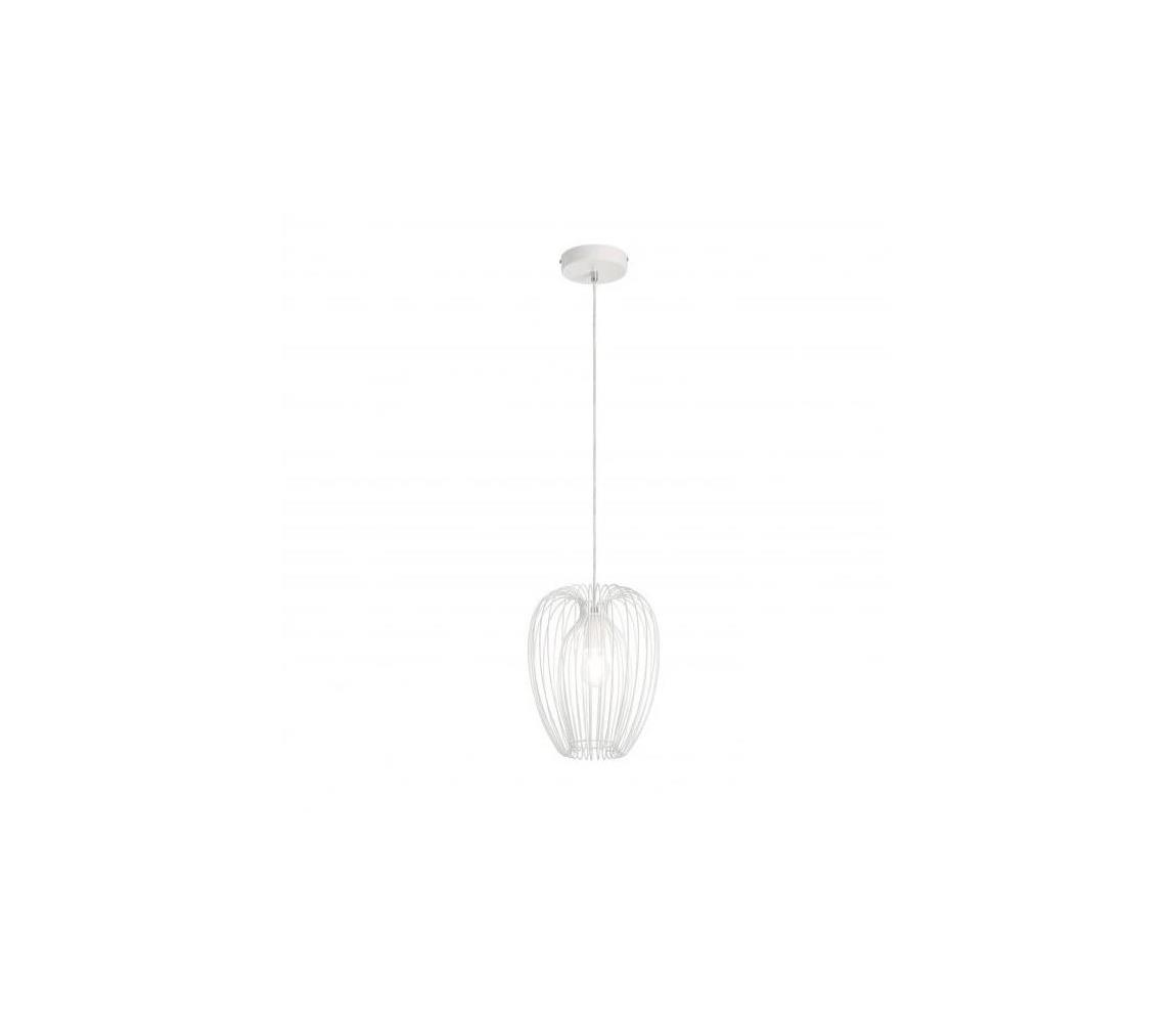 Fabas Luce 3677-45-102 - Lustr na lanku CAMP 1xE27/40W/230V bílá 3677-45-102