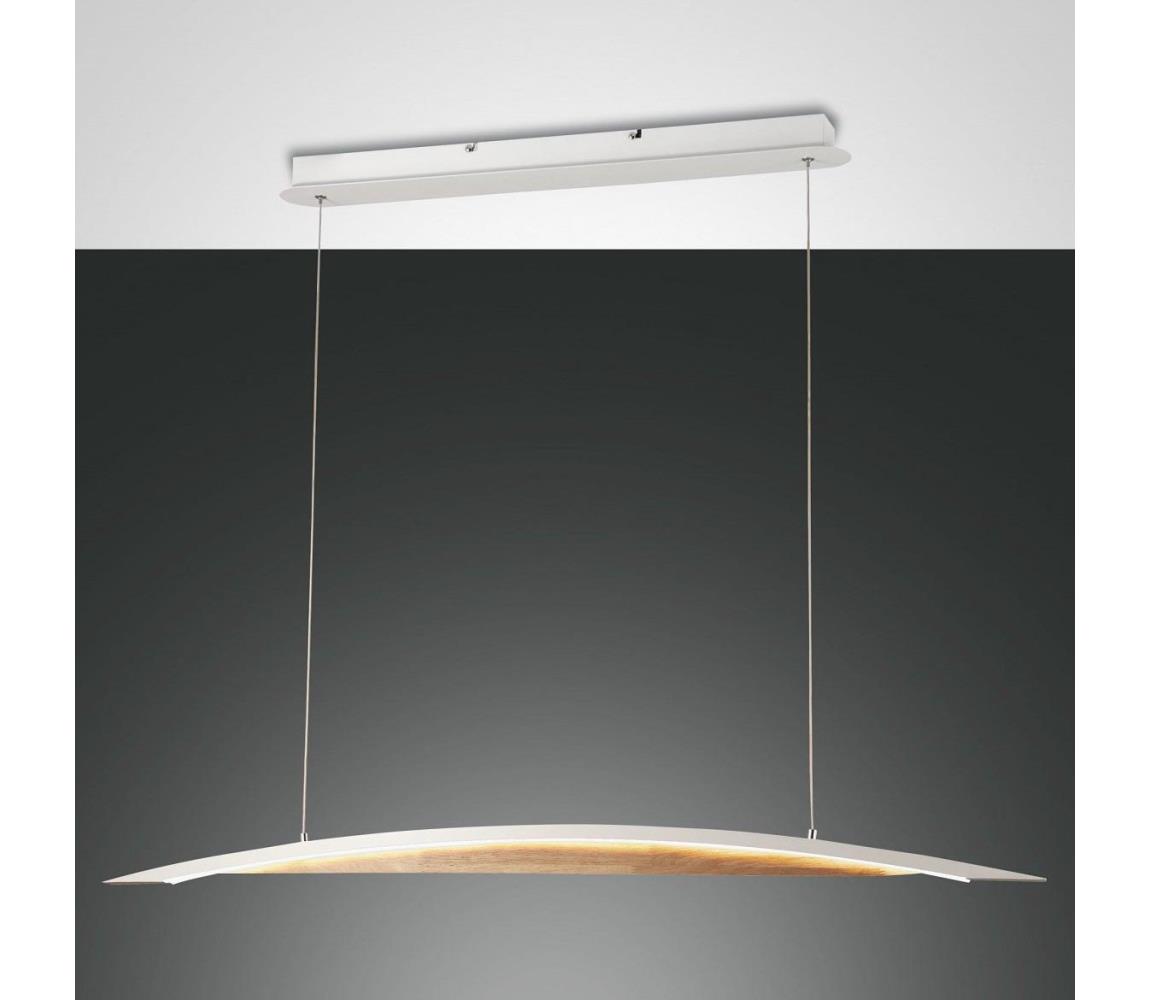 Fabas Luce 3697-40-102- LED Stmívatelný lustr na lanku CORDOBA LED/36W/230V bílá 3697-40-102