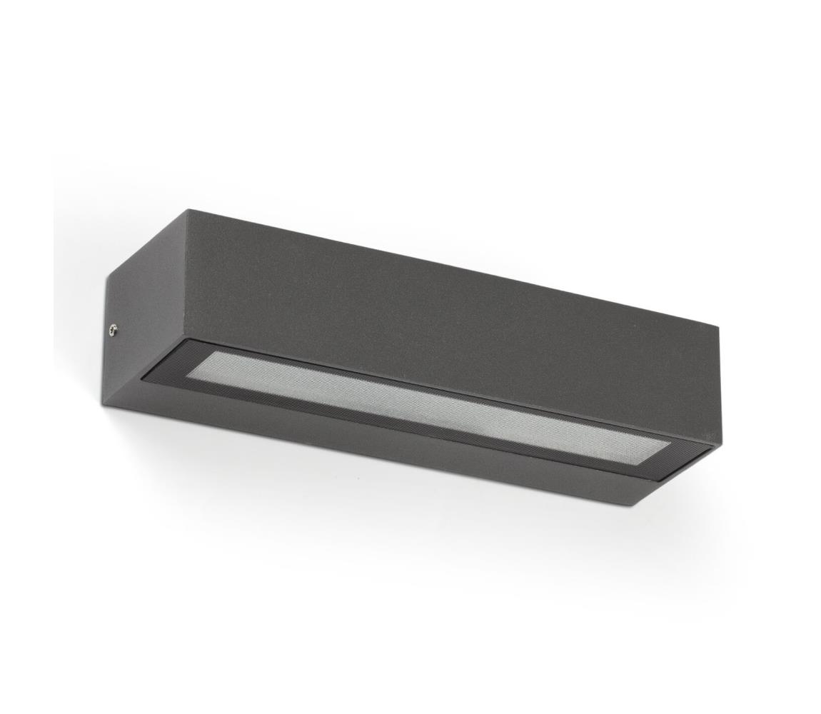 FARO Barcelona FARO 71910 - LED Venkovní nástěnné svítidlo LAKO LED/8W/230V IP65 antracit 71910