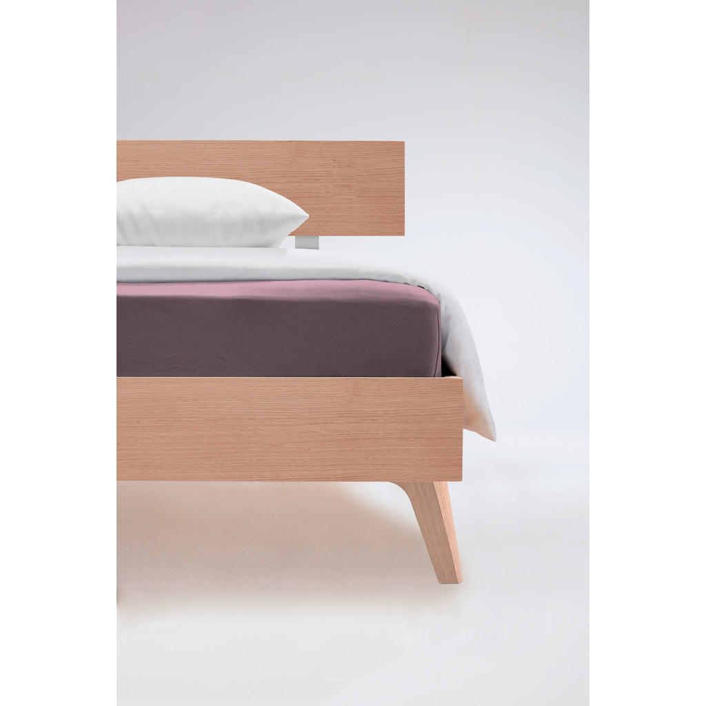 Fleuresse ELASTICKÉ PROSTĚRADLO, žerzej, světle fialová, 100/200 cm