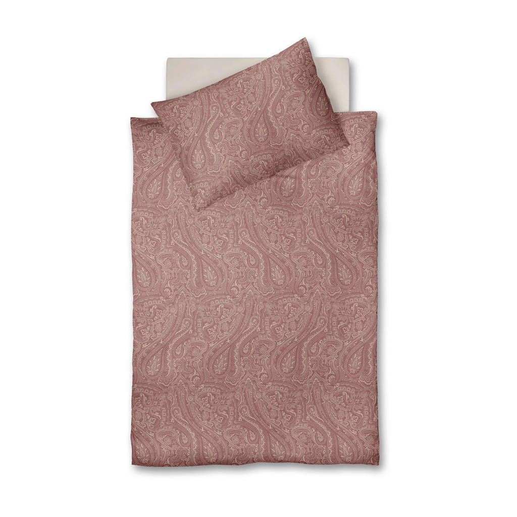 Fleuresse POVLEČENÍ, flanel, bordeaux, 140/200 cm