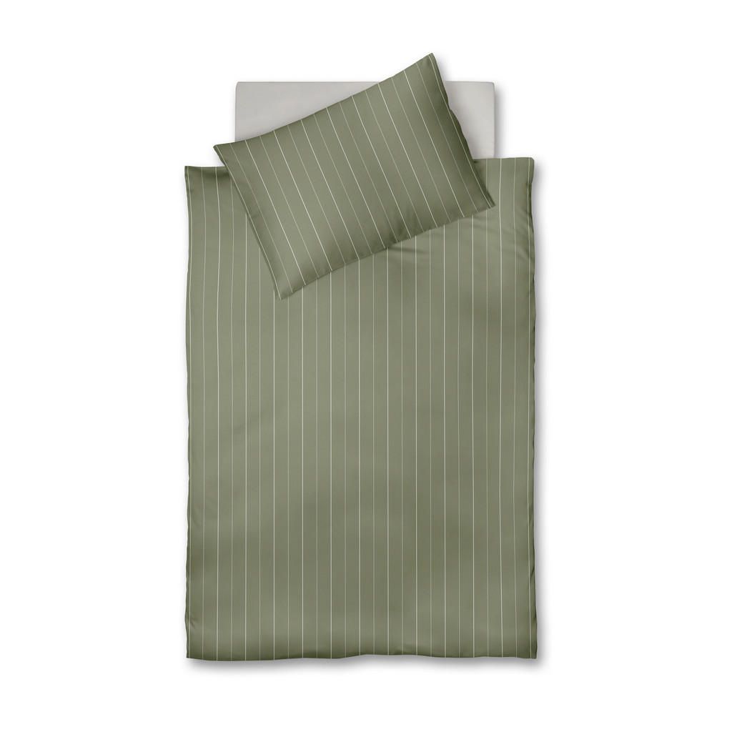 Fleuresse POVLEČENÍ, flanel, šalvějově zelená, 140/200 cm