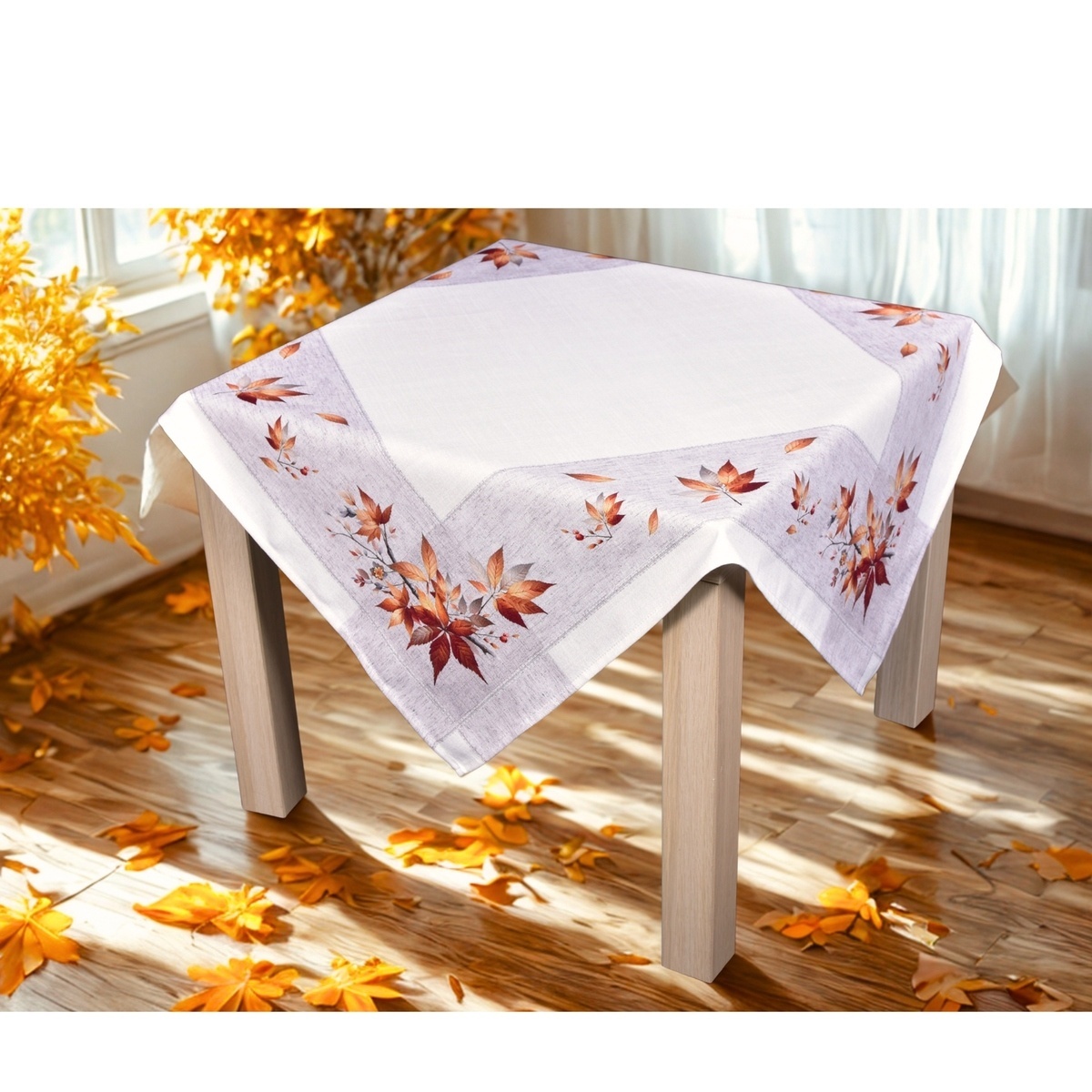 Forbyt Ubrus Podzimní listí, 85 x 85 cm