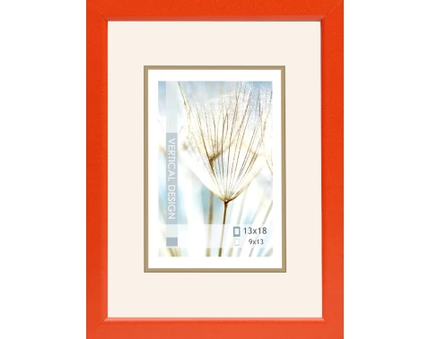 Fotorámeček Giulia 13x18 cm, oranžový