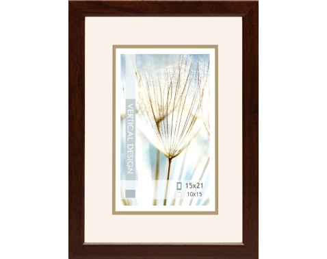 Fotorámeček Giulia 15x21 cm, hnědý