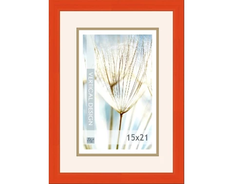 Fotorámeček Giulia 15x21 cm, oranžový