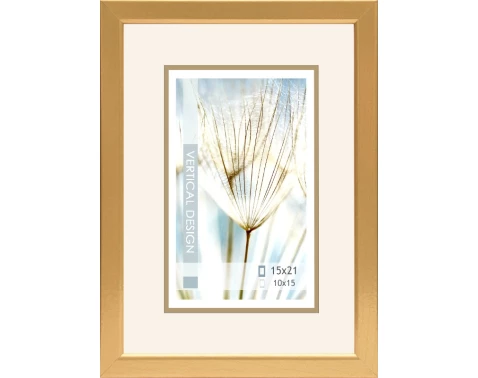 Fotorámeček Giulia 15x21 cm, zlatý