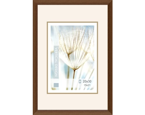 Fotorámeček Giulia 20x30 cm, hnědý