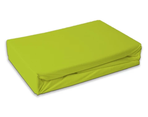 Froté prostěradlo 180x200 cm, limetkové