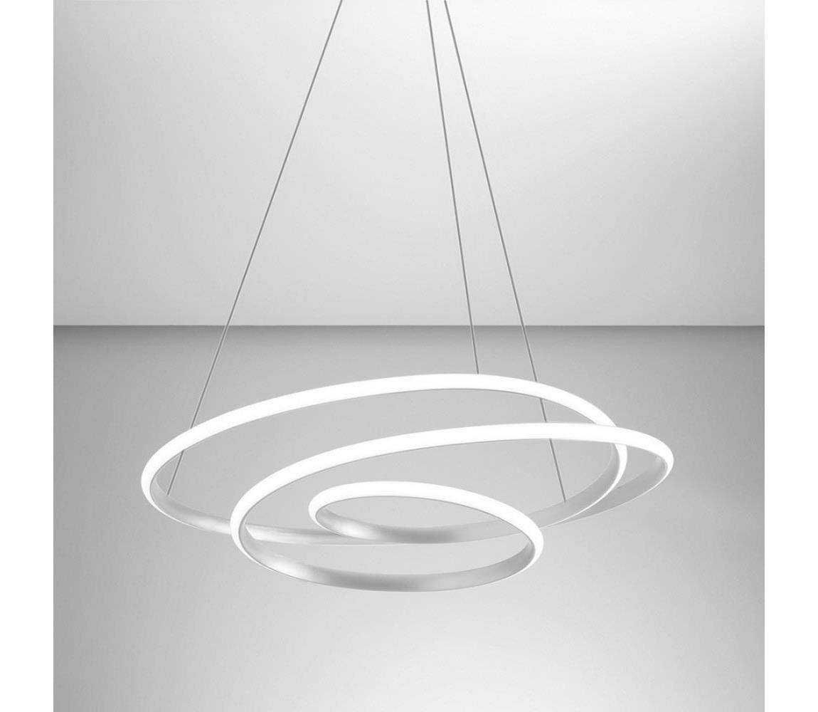 Gea Luce DIVA S G BIANCO - LED Stmívatelný lustr na lanku DIVA LED/44W/230V bílá DIVA S/G BIANCO