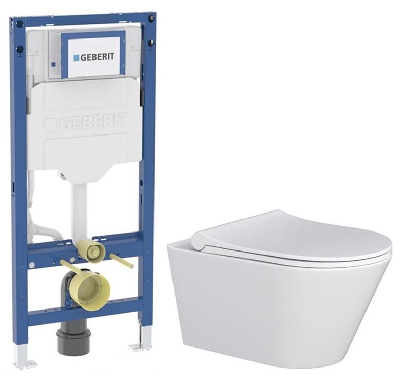 GEBERIT Duofix bez tlačítka + WC MYJOYS MY1 + SEDÁTKO 111.300.00.6 MY1